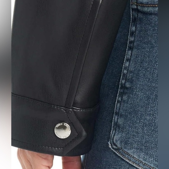 Vince Camuto Faux Leather Jacket - Picture 5 of 12